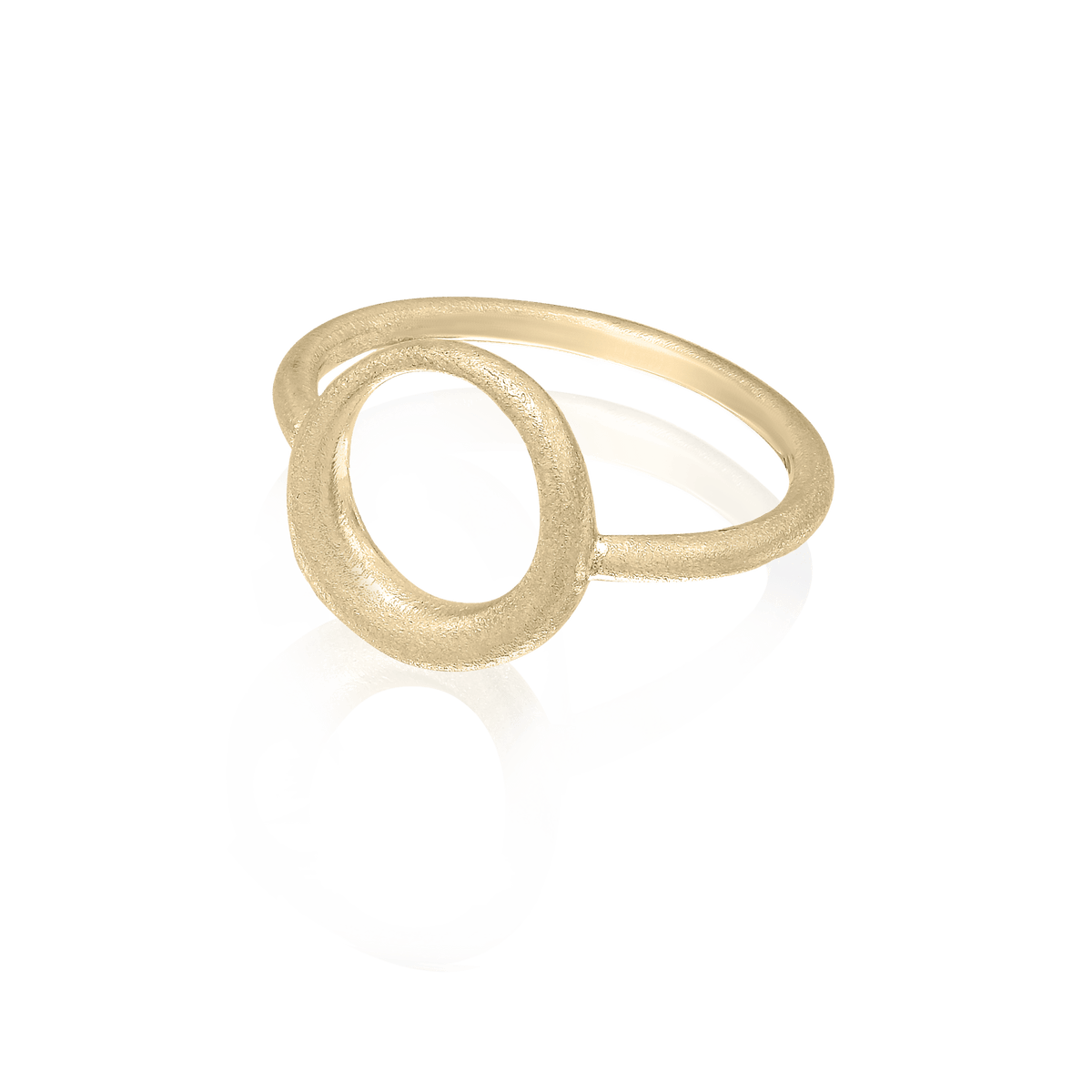 Cirkel Ring Gold - Garber.dk